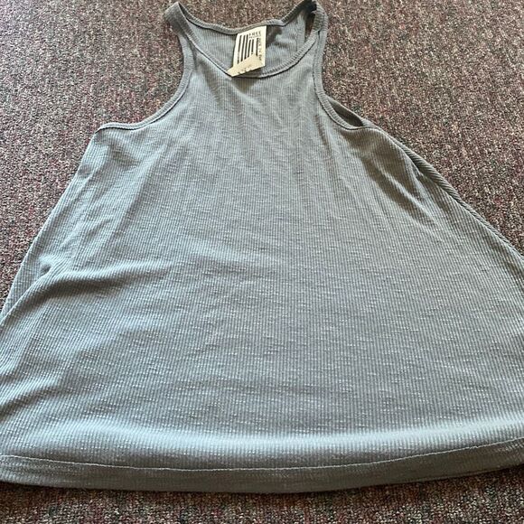 Free people Xs grey tank - Picture 1 of 4